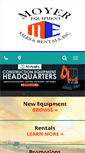 Mobile Screenshot of moyerequipment.com